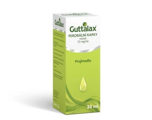 GUTTALAX 7,5 mg/ml perorální kapky 30 ml