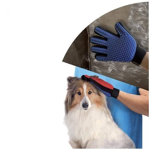 Rukavice na odstraňování chlupů pro domácí mazlíčky TRUETOUCH