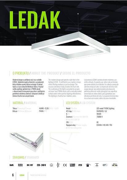 Katalog svítidel THOME Lighting