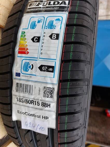 1 ks pneu Fulda Ecocontrol HP 185/60 R15 88H DOT 46/18 – Zařízení služeb pro Ministerstvo vnitra