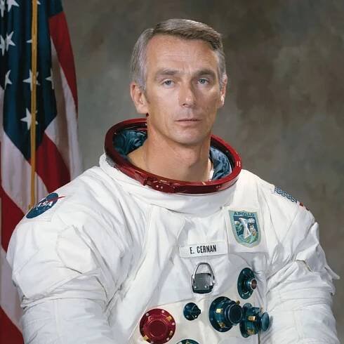 Eugene Andrew Cernan: *14.3.1934 – †16.1.2017, americký astronaut
