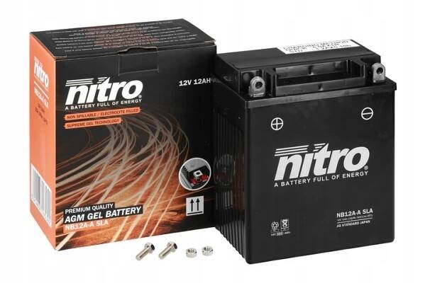 Akumulátor Nitro NB12A-A YB12A-A 12V 12 Ah