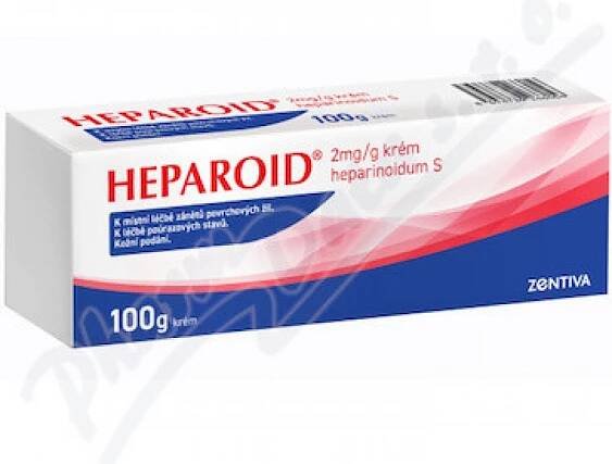 HEPAROID DRM 2MG/G CRM 100G