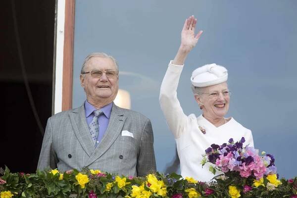 Festivities In Aarhus, Denmark, For The Forthcoming 75th Birthday Of Queen Margrethe II Of Denmark
