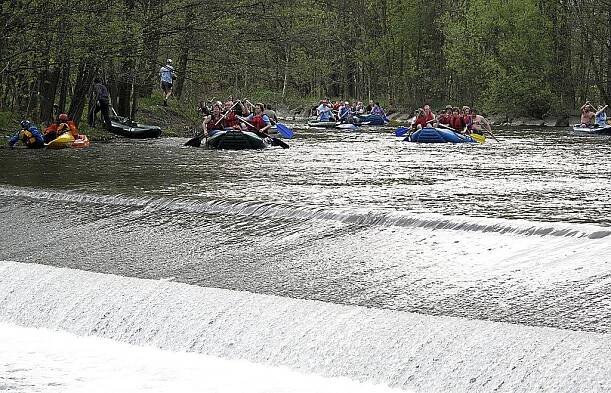 Sjezdu Moravice se účastnily tisíce vodáků