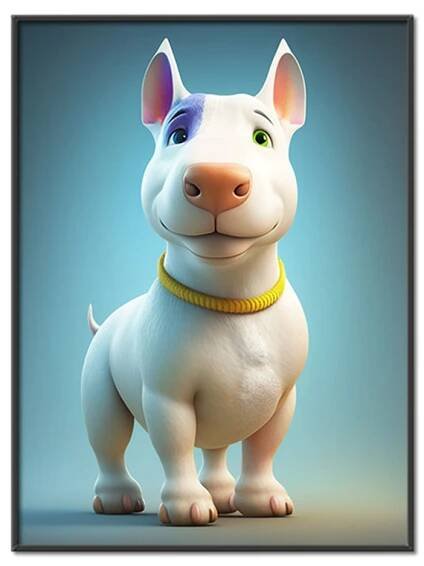 Bull Terrier animovaný