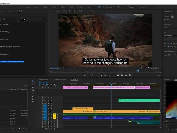 Download Premiere Pro CC and try Adobe Premiere free for 7 days