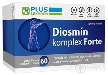 PLUS LÉKÁRNA Diosmin komplex Forte tablet flm 60 ks