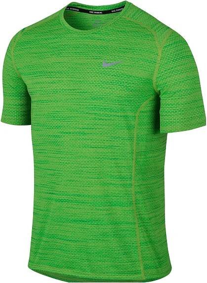 Pánské funkční tričko Nike DRI-FIT COOL RELAY zelené | AD Sport