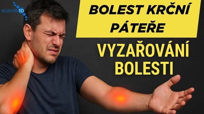 Bolest krční páteře? Tyhle 3 cviky ti uleví hned! Fyzioterapeut