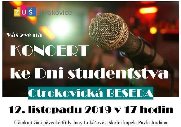 Populární koncert – Základní umělecká škola Otrokovice