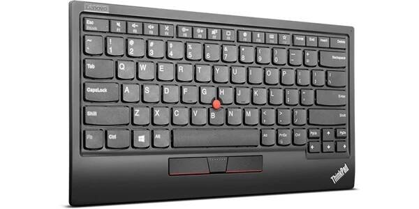 S bezdrátovou klávesnicí Lenovo ThinkPad TrackPoint Keyboard II nebudete potřebovat myš