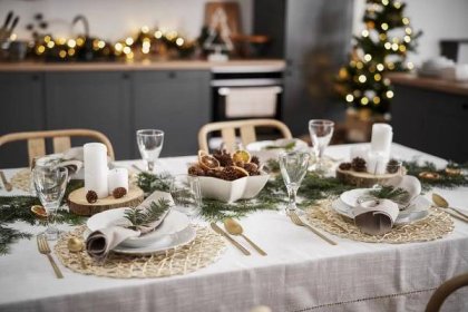 Trendy vánočního stolu 2021: jak ozdobit sváteční stůl