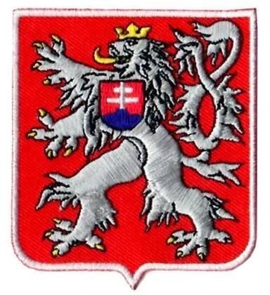 Nášivka ČSR – malý státní znak Československa