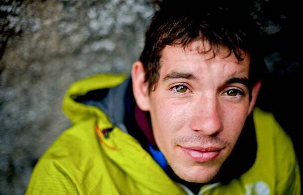 Alex Honnold close up portrait