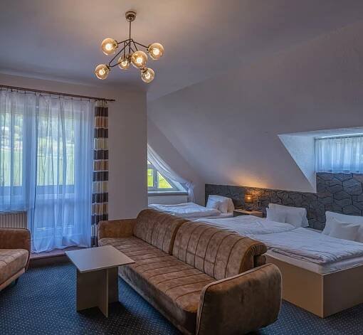 Rodinné pokoje - Hotel Mesit, Horní Bečva, Beskydy