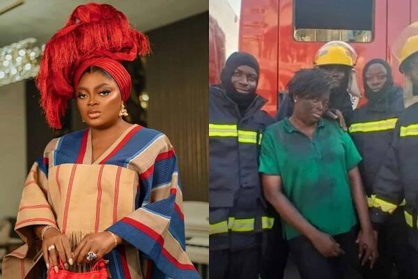 Funke Akindele partners Lagos State Fire Service