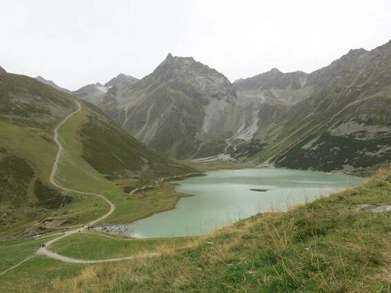 ZdenkaV - výlet Alpy Pitztal: jezero Rifflsee - Vrcholovka.cz