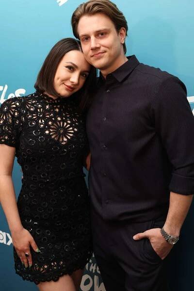 Director Hannah Marks and Alex Saxon attend the Los Angeles Advanced Screening of Max's 