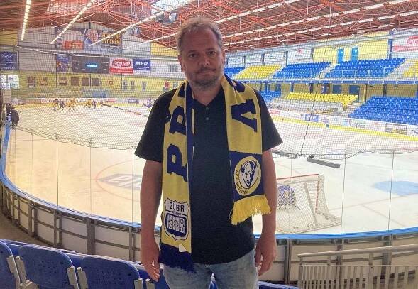 Jednatel HC Zubr Přerov Tomáš Pluháček