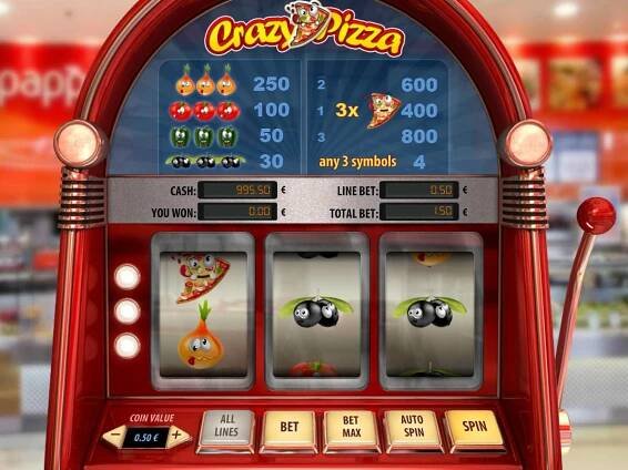 Automat Crazy Pizza online zdarma - Hraj 4000+ automatů zdarma!