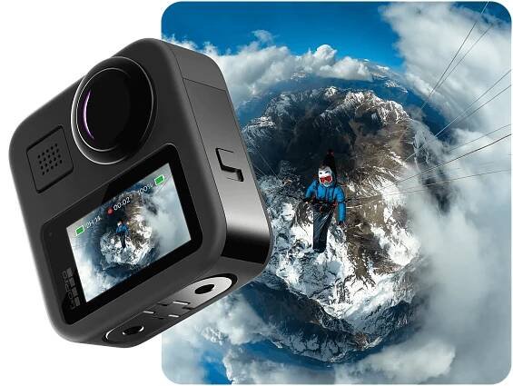 Skydiving with GoPro Max 360