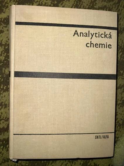 ANALYTICKÁ CHEMIE  - Knihy