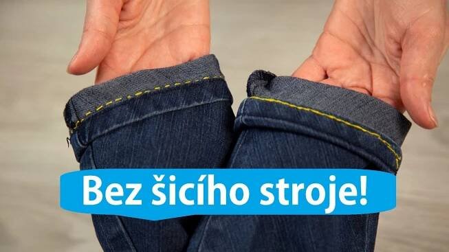 Jak si doma zkrátit džíny bez šicího stroje - 2 rychlé a jednoduché metody!