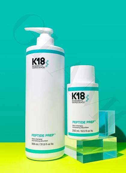 K18 Peptide Prep Detox Shampoo hloubkově čisticí detoxikační šampon | glamot.cz