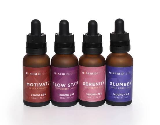 Buy RoseBud Remedy CBD Experiences Drops Tincture (Choose from 4 Dosages) Online