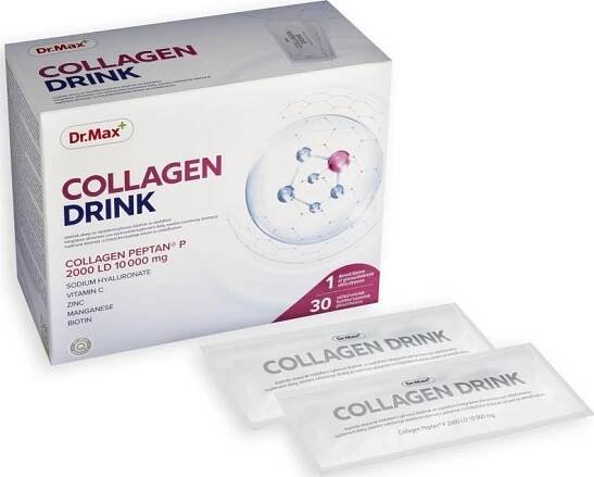 Dr. Max Collagen Drink 10000 mg 30 sáčků citrón/limetka