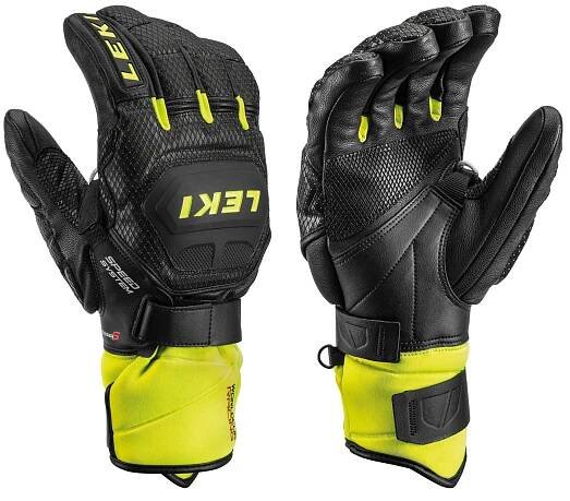 LEKI Worldcup Race Flex S Speed System Black Ice/Lemon, 10,5