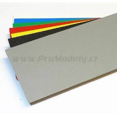 Plastová deska 3mm, šedá, 500x500mm