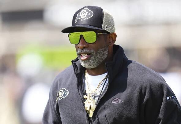 Deion Sanders, Colorado Buffaloes football coach.