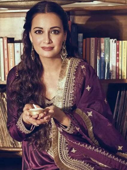 Dia Mirza shines gracefully in timeless ethnic wear