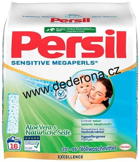 PERSIL MEGAPERLS SENSITIVE 16 DÁVEK NĚMECKO!