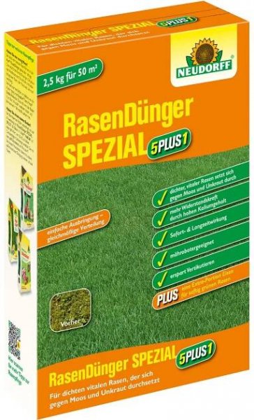 Neudorff Rasen-Dünger Spezial 5Plus1 2