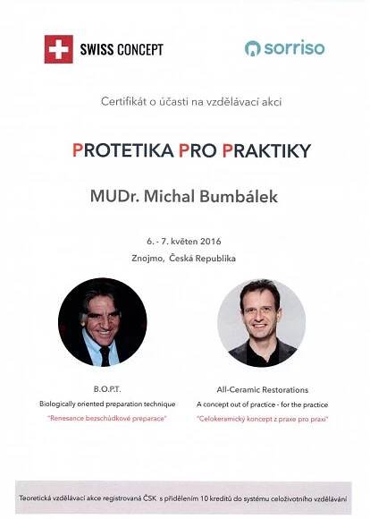 MUDr. Michal Bumbálek, zubař Brno — Onedent