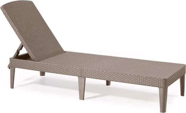 ALLIBERT JAIPUR lehátko, 187 x 58 x 29 cm, cappuccino 17205843