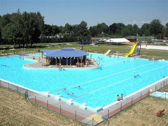Koupaliště po rekonstrukci - rok 2011