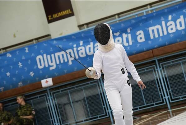 Ivonka na Olympiádě dětí a mládeže 2022 – Sportovní šerm Ústí nad Labem, z. s.
