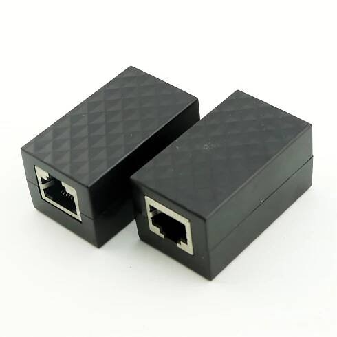 10x adaptér svodiče blesku RJ45 Ethernet přepěťová ochrana zařízení nové