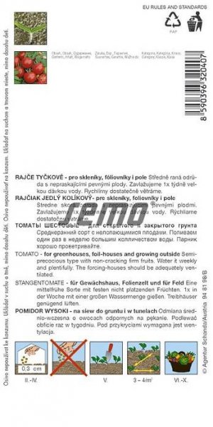 HOBBY, Zelenina - Rajče tyčkové Tipo F1, 3204