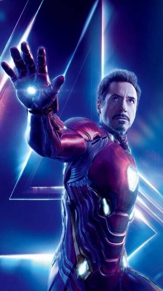 Download Robert Downey Jr Suit Iron Man Phone Wallpaper