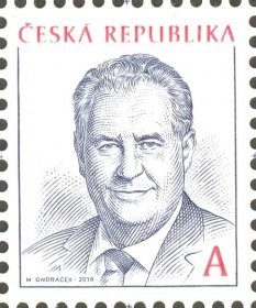 Česká pošta vydává novou známku s prezidentem Milošem Zemanem. Chce jich prodat 5 milionů