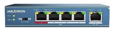 JI-114Z - rozbočovač Ethernetu PoE - 4 portový