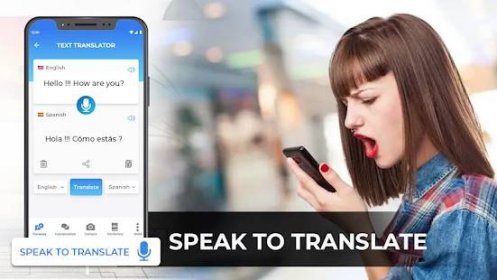 Hlasový překladač zdarma - překladatelská aplikace - náhled