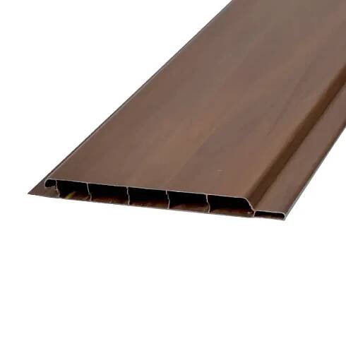 Eco Plastová palubka PVC; 3000 × 100 × 9 mm; tmavé dřevo