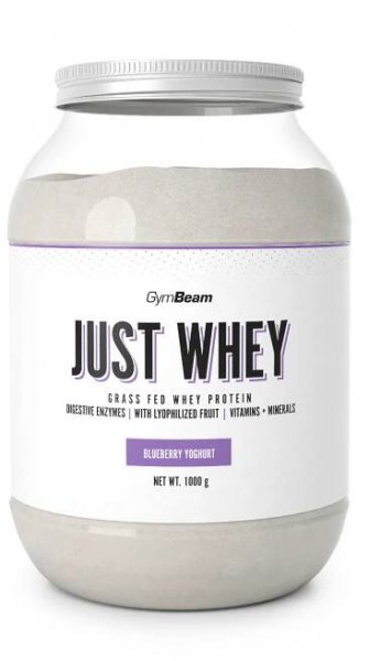 GYMBEAM Protein just whey borůvkový jogurt 1000 g