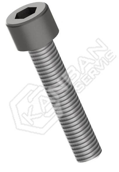 Šroub s válcovou hlavou celozávit DIN 912 8.8 Zn M10x50/50 | Kanbanservis.cz